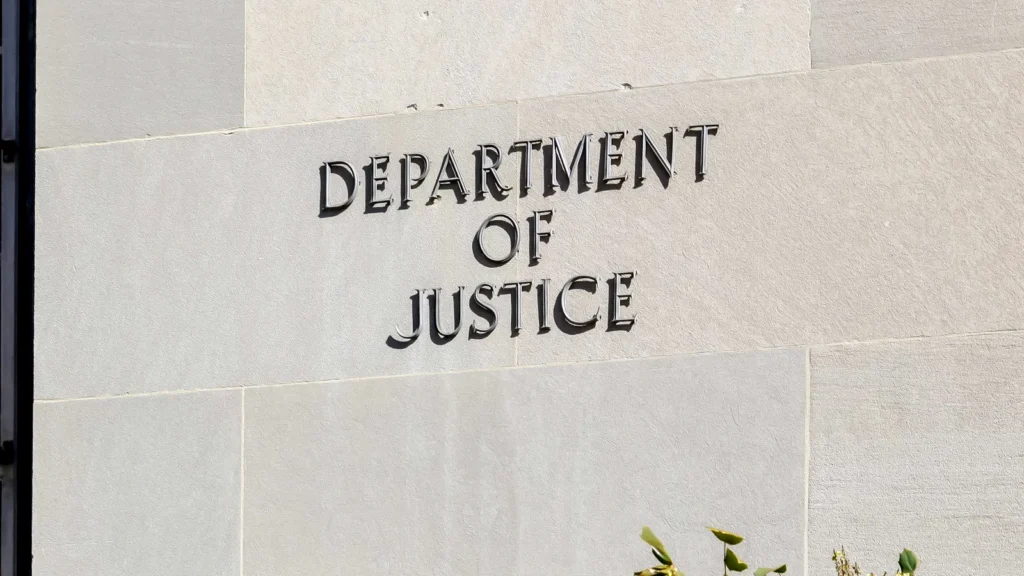 Headquarters of the United States Department of Justice located in Washington, D.C.