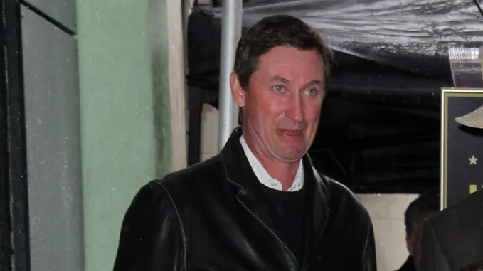Wayne Gretzky at an event
