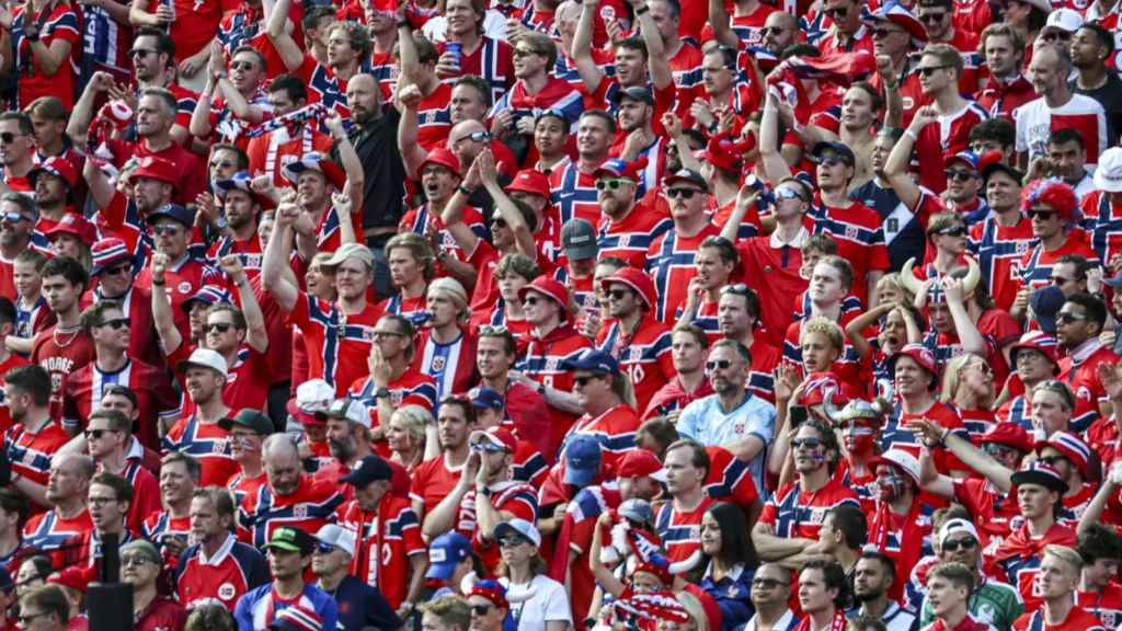 foxborough ma 06262026 fans at the match between norway