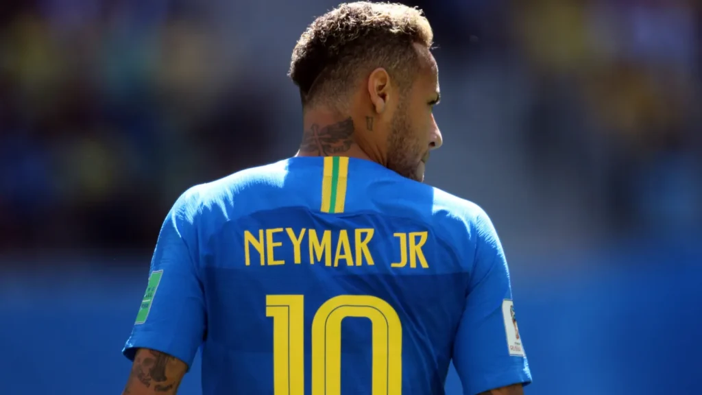 22062018 saint petersburg russian neymar in action during the