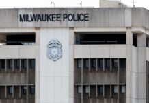 NFL legend Tony Romo’s arrest video reveals what happened during the traffic stop A close-up shot of the Milwaukee Police Department building located in downtown Milwaukee.