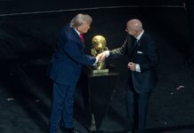 Trump’s awkward World Cup medal moment sparks buzz FIFA President Gianni Infantino presents the Peace Prize to President Donald Trump during the 2026 FIFA World Cup.
