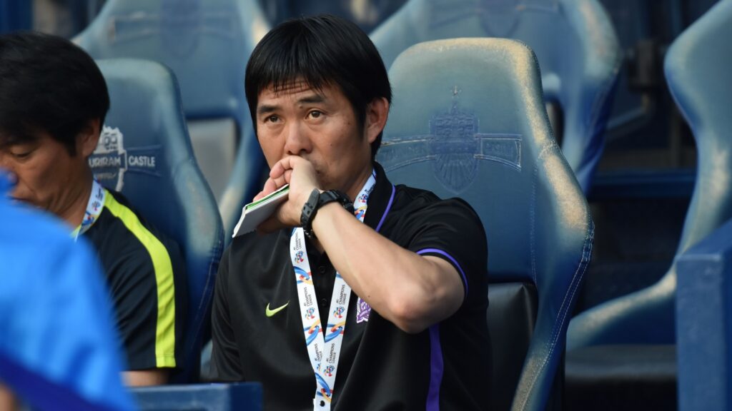 Hajime Moriyasu at the  AFC Champions League.