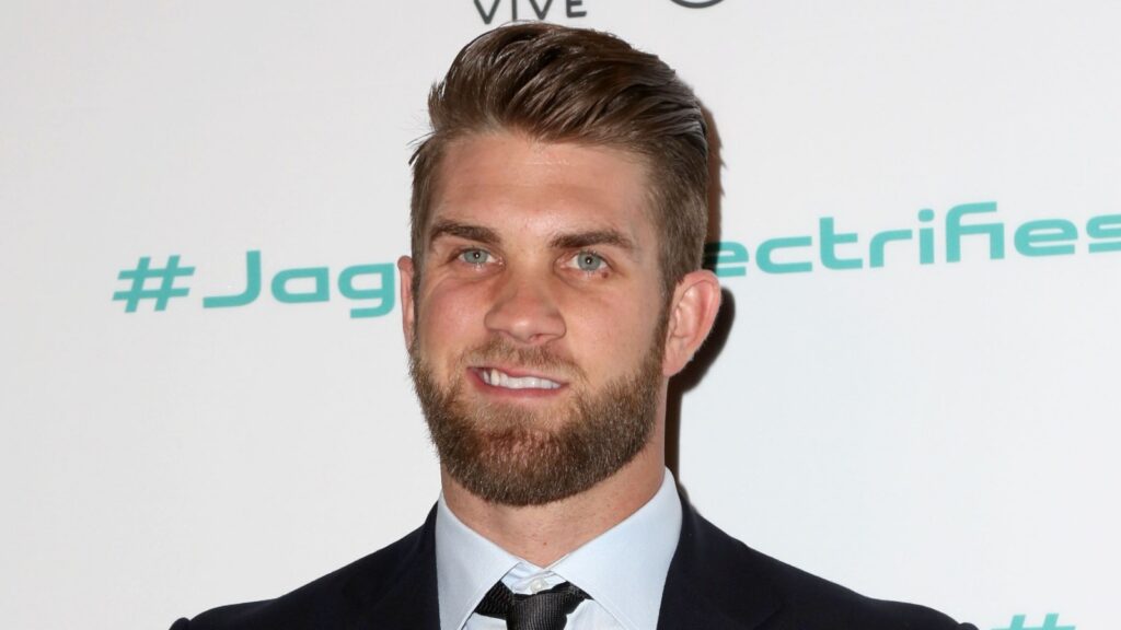 Bryce Harper at an event.