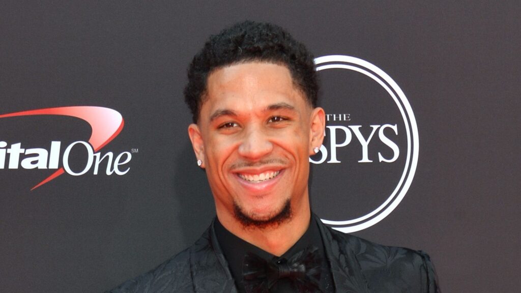 Josh Hart at an event.