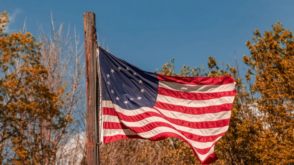 a betsy ross early american colonial stars and stripes