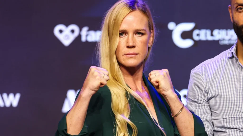 American professional boxer and former mixed martial artist Holly Holm