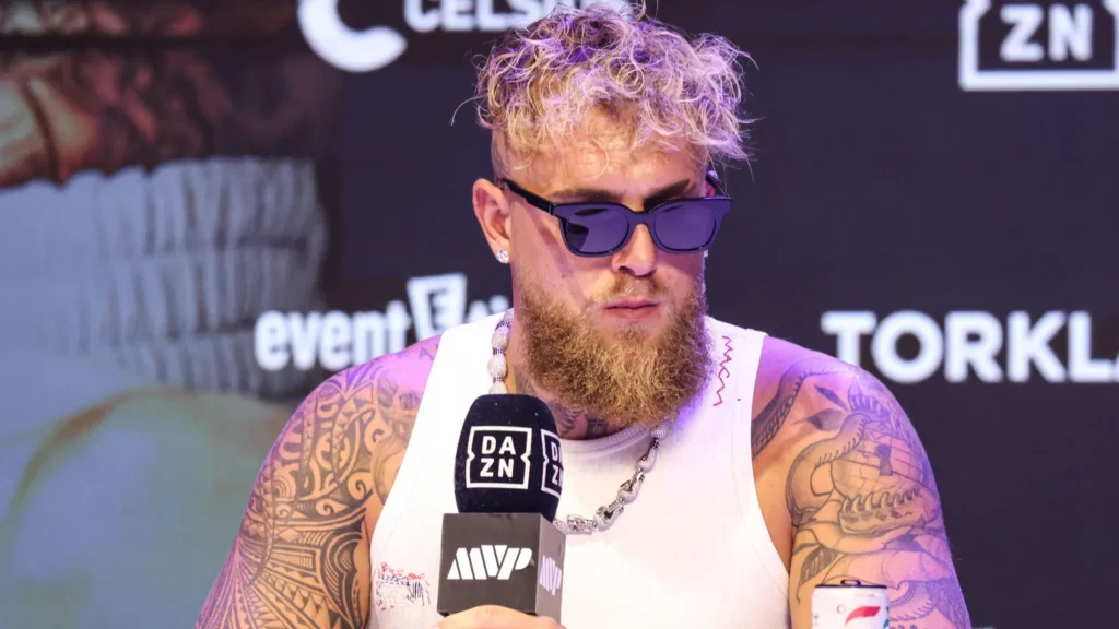 American professional boxer, influencer, and actor Jake Paul