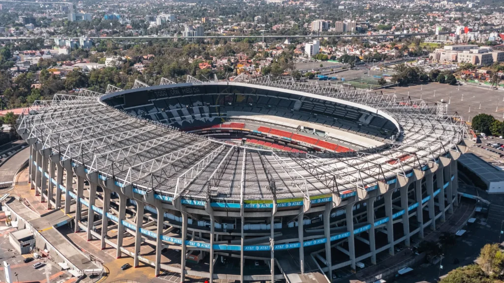 Aztec Stadium in Mexico City