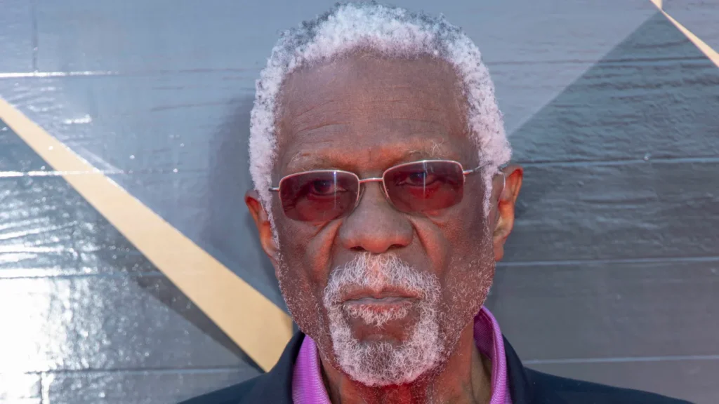 bill russell attends 2018 nba awards show from barker hanger