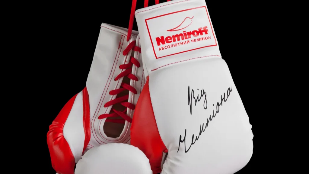 boxing gloves autographed by klitschko
