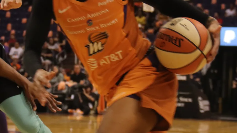 briann january guard for phoenix mercury at talking stick resort