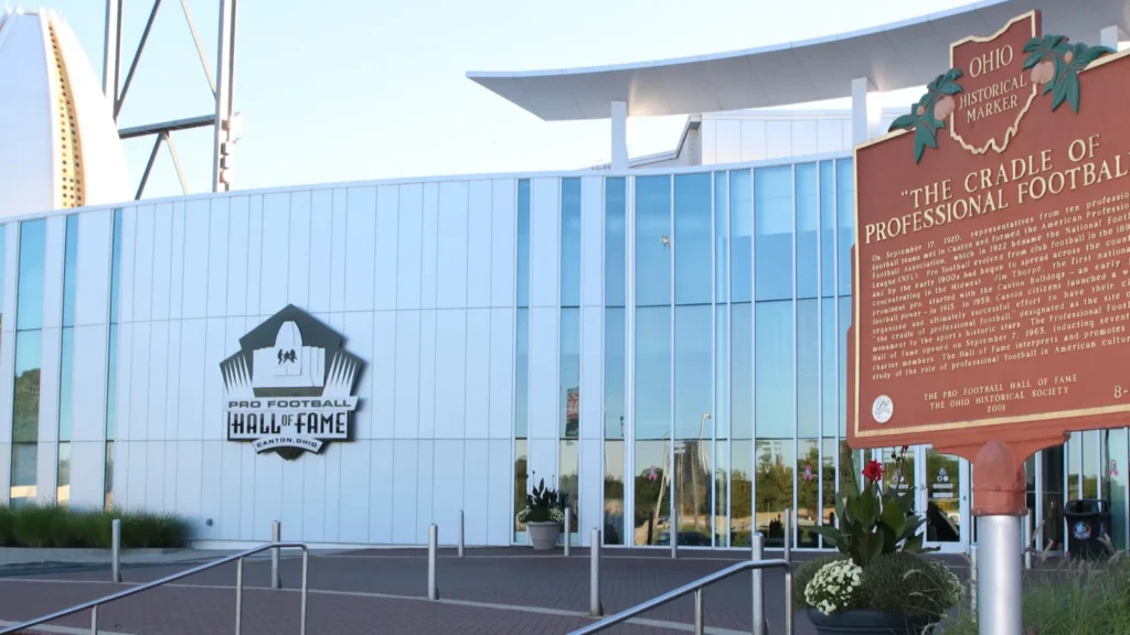 canton ohio august 31 2021 nfl pro football hall of