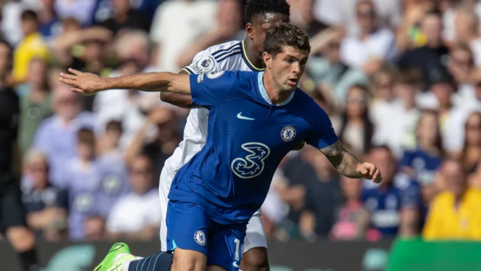 Christian Pulisic in action