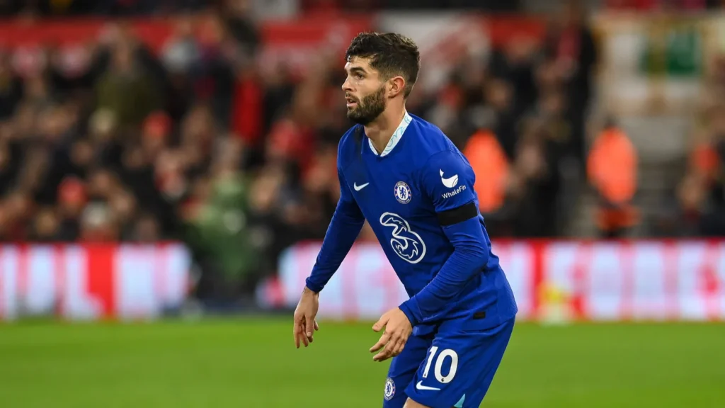 Christian Pulisic in action