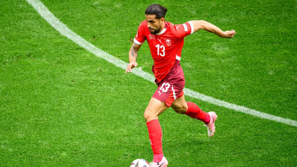 cologne germany  15 june 2024 ricardo rodriguez the football