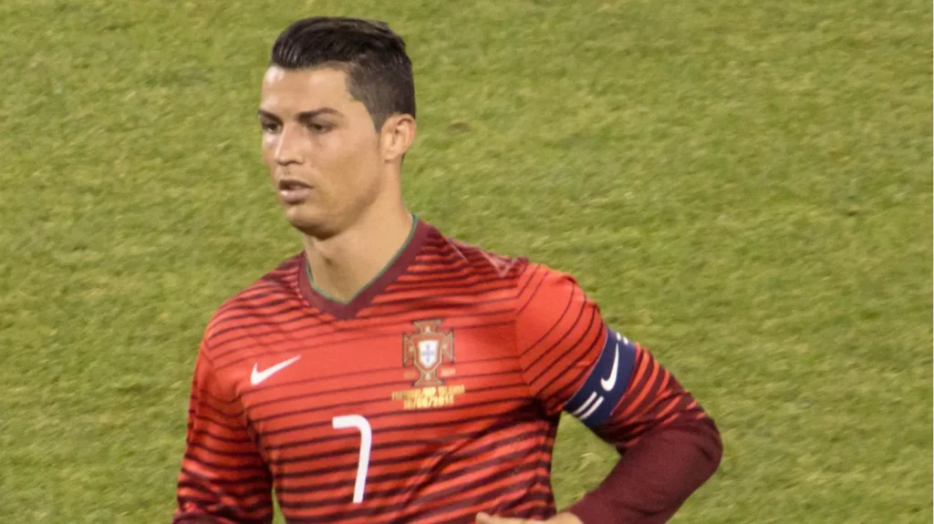 Ronaldo in action