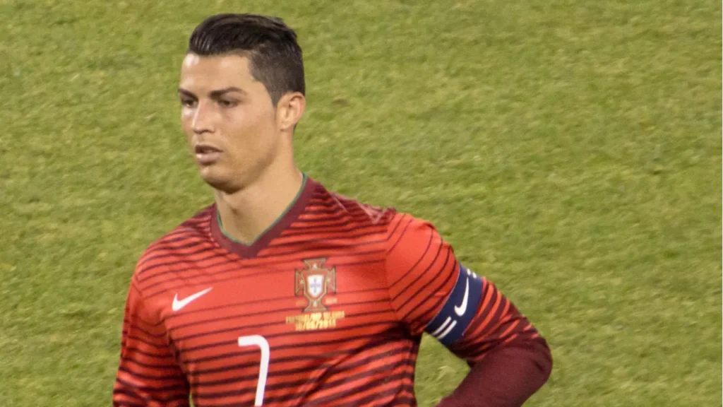 Ronaldo in action