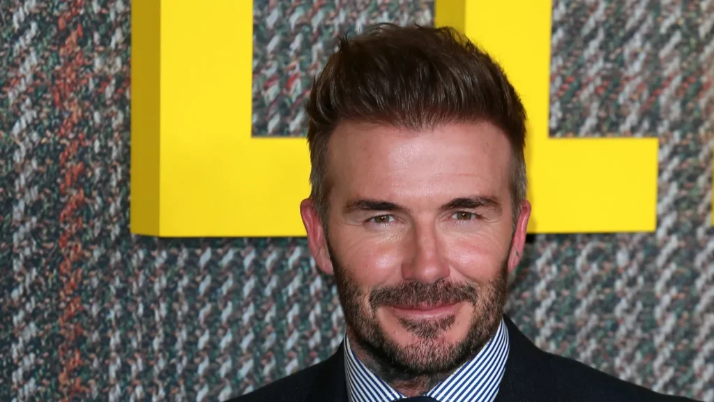 david beckham attends the uk series global premiere of the