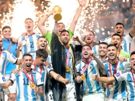 dohaqatar december 18 2022 football world cup final argentina and