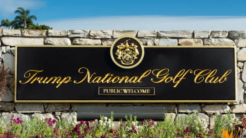 Donald Trump National Golf Club.