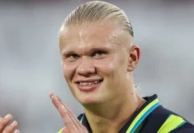 Erling Haaland’s Man City future comes under fresh scrutiny amid Spanish giant interest Erling Haaland of Manchester City during a Premier League match.