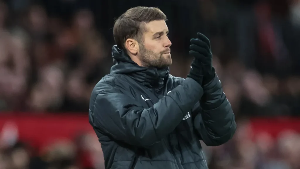 Fabian Hurzeler manager of Brighton Hove Albion