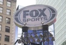 Fox Sports logo, a division of the Fox Corporation