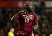 Why did Belgium teammates clash before their World Cup comeback? Professional footballer Romelu Lukaku wearing the Belgium national team jersey