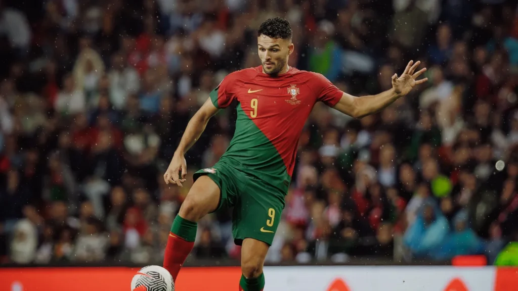 Goncalo Ramos during a game