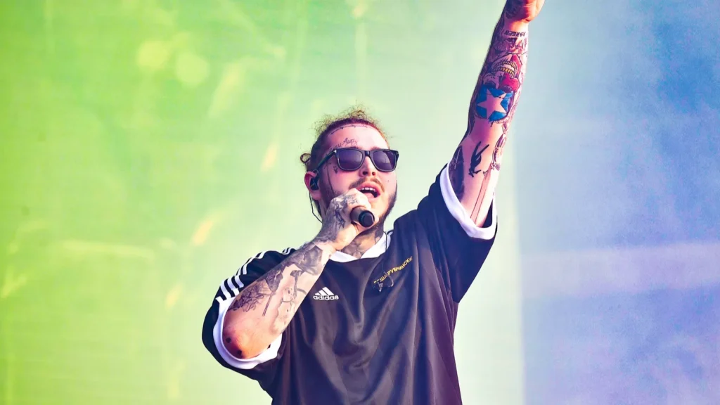 governors ball  post malone in concert