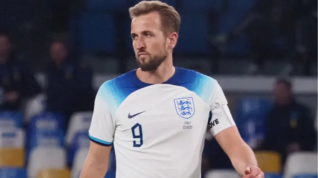 Harry Kane of England during a qualifying match