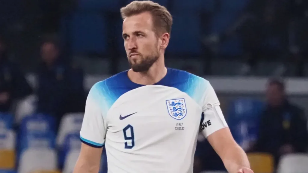 Harry Kane of England during a qualifying match