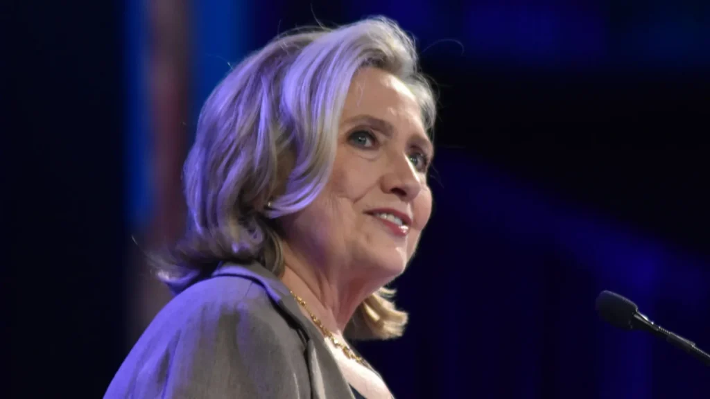 hillary clinton during theclinton global initiative 2022 in new
