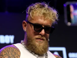 jake paul at jake paul vs julio cesar chavez jr
