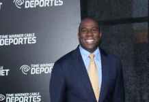 Magic Johnson at an event