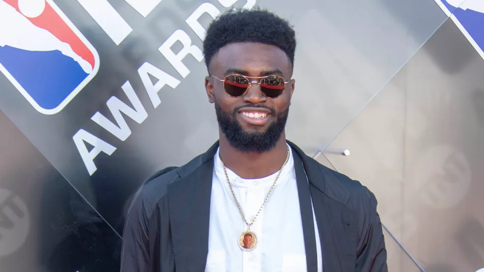 Jaylen Brown attends 2018 NBA Awards Show