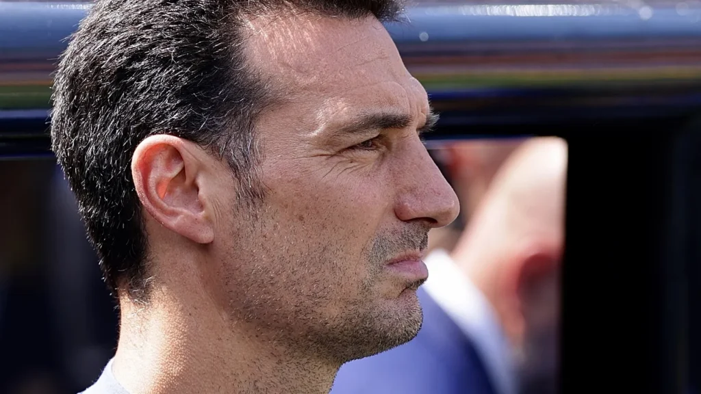 Lionel Scaloni coach of Team Argentina