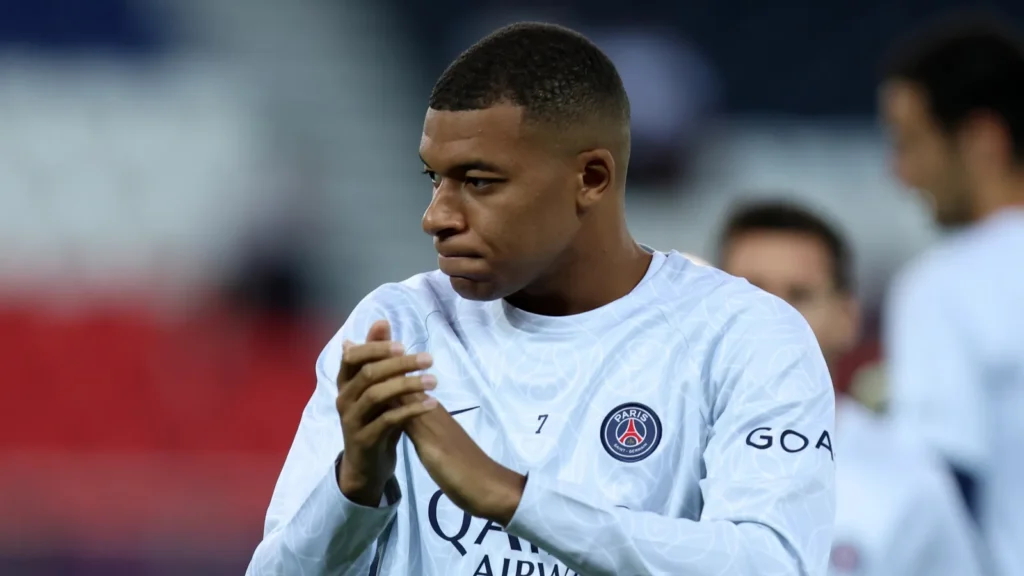 kylian mbappe of paris saintgermain fc during the uefa