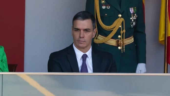 madrid spain october 12 2023 military parade in madrid to