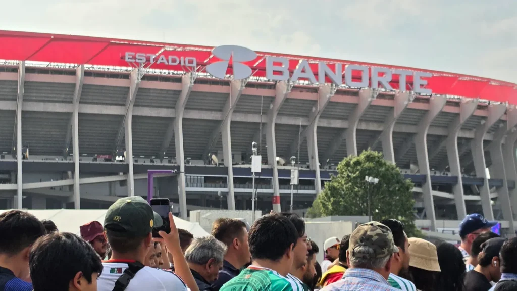 Estadio Azteca, located in Mexico City