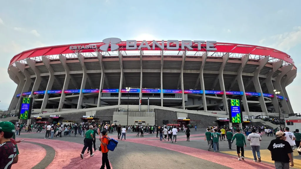 Estadio Azteca, located in Mexico City