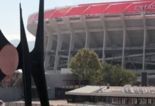 Estadio Azteca, located in Mexico City