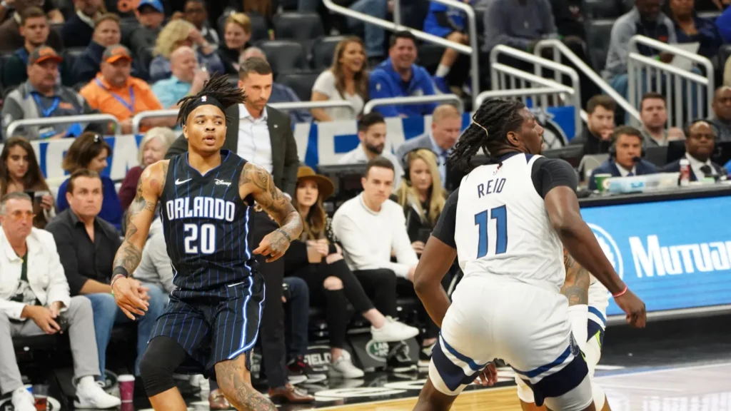 Orlando Magic host the Minnesota Timberwolves at the Amway Center.