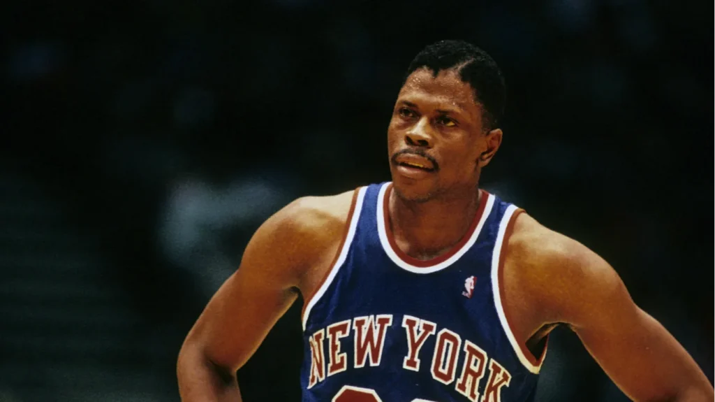 patrick ewing of the new york knicks