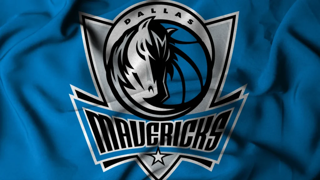 Textured flag logo of the Dallas Mavericks