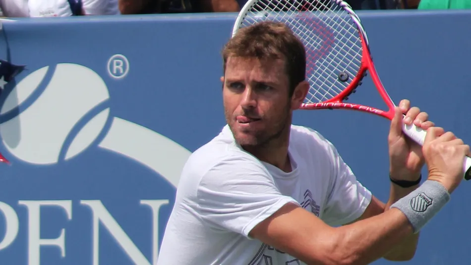 Professional tennis player Mardy Fish \
