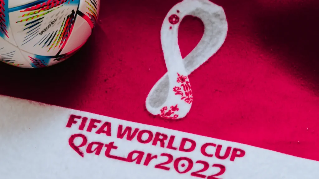 Qatar 2022 FIFA world cup logo.