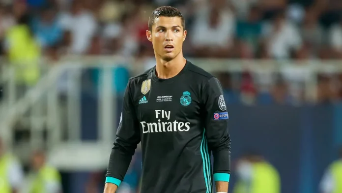 Ronaldo real madrid v manchester united uefa super cup real madrid v manchester united uefa super cup