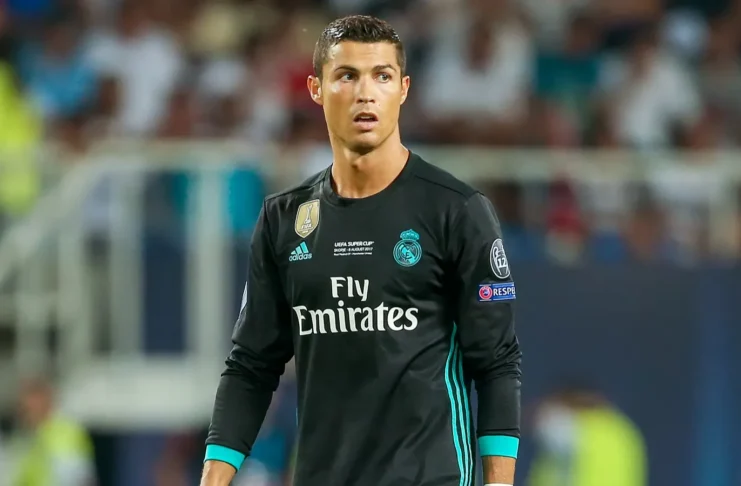 Ronaldo in action